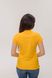 Футболка жіноча Поло жовтого кольору S065Y-S фото 4