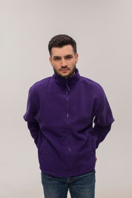 Флисовый свитер мужской фиолетового цвета P082U-S фото