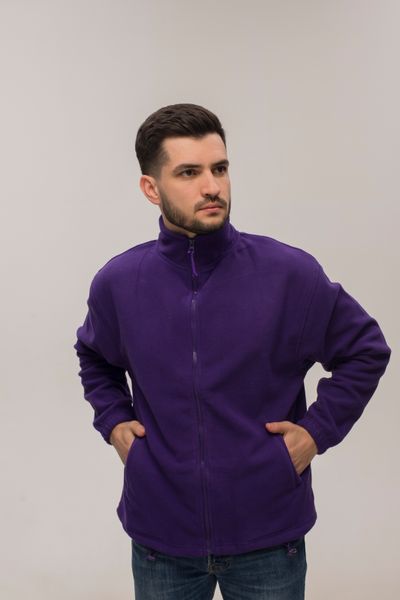 Флісовий светр чоловічий фіолетового кольору P082U-S фото