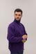 Флісовий светр чоловічий фіолетового кольору P082U-S фото 4