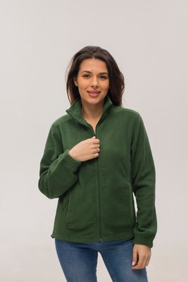 Флисовый свитер женский темно-зеленого цвета B083G-XXL фото